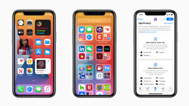 iOS 14 brings changes to home screen and app management, plus new privacy tools.