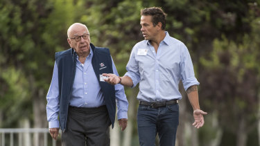 Rupert  Murdoch and his son, Lachlan, were widely known to influence Fox News coverage, the judge said.