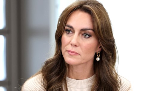 William took the photo - but it was Kate who took the fall