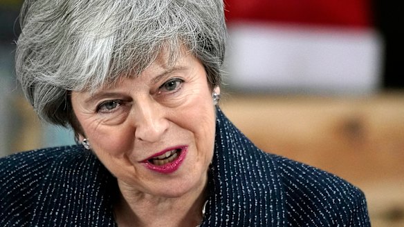 Britain's Prime Minister Theresa May.