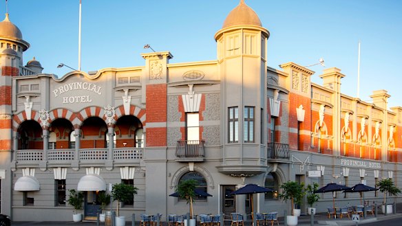 The Provincial Hotel in Ballarat is owned by TV journalist Gorgi Coghlan and her locally born husband, Simon.