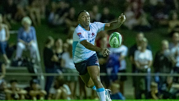 Kurtley Beale got through 70 minutes in Dalby in his first match of the year. 