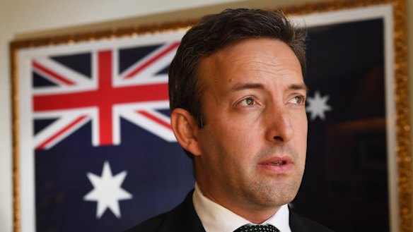 Flying the flag: James Brown. 