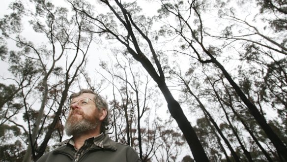 Kevin Tolhurst in 2009. He was in the state control centre analysing the fires on Black Saturday.
