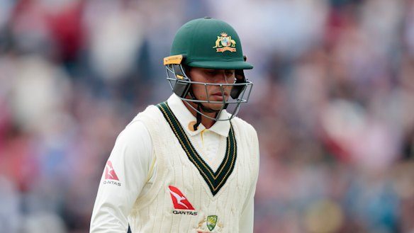 Usman Khawaja has been dropped for the fourth Ashes Test against England.