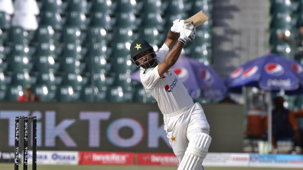 Abdullah Shafique and Pakistan cruised to stumps.