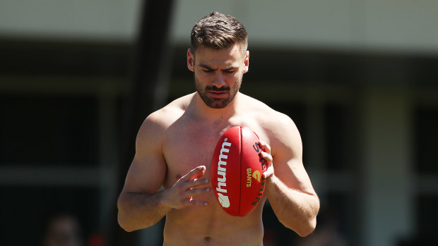 Stephen Coniglio's grand final hopes will boil down to how well he trains on Wednesday.