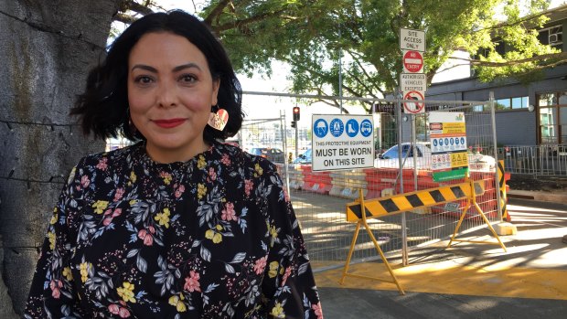 Ingrid Steven, a business owner along Racecourse Road, wants more done to support businesses during the Kingsford Smith Drive upgrade delays.