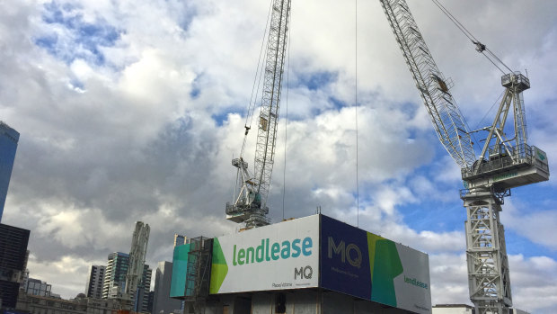 Lendlease is upbeat about developments in the pipeline.