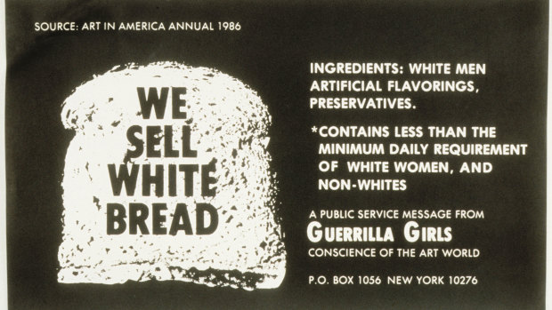 The Conscience of the Art World: We Sell White Bread.