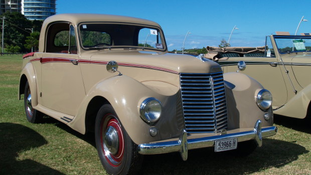 A precursor to the modern twin cab ute was the 1950 Armstrong Siddeley station coupe four seater.