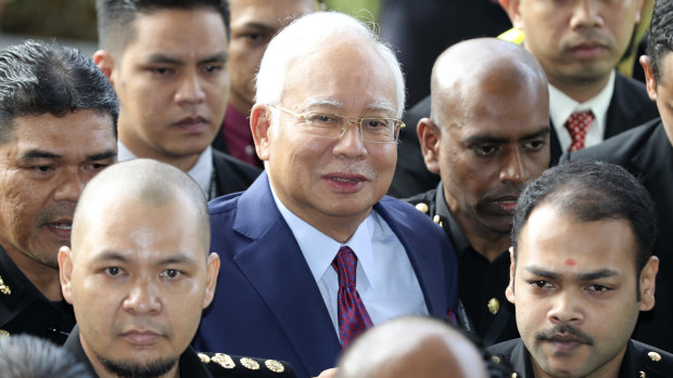 Former Malaysian prime minister Najib Razak has pleaded not guilty to charges relating to an investigation involving state development fund 1MDB.