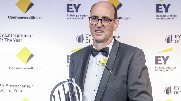 Founder of Medicines Development for Global Health, Mark Sullivan. Sullivan won the EY social entrepreneur of the year award in Sydney last week. 