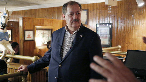 Don Blankenship during a campaign event in West Virginia.