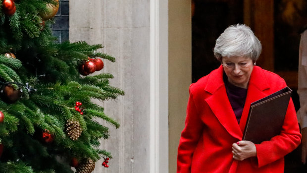 Theresa May is facing a steep uphill slog trying to get her Brexit deal through a hostile Parliament.
