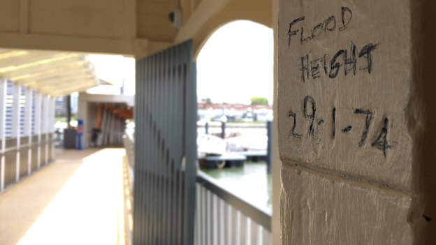 To some, the Brisbane River was seen as "a villain" after floods left mud and water all through the city.