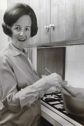 Joy Westmore, the first Victorian to receive natural gas in 1969.