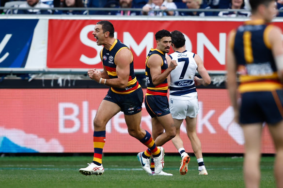 The Crows took it up to the Cats late, but the reigning premiers were too classy.