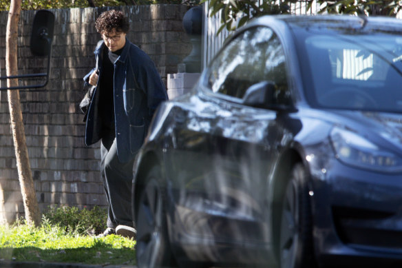 Swillhouse’s Anton Forte outside his Hunters Hill home on Wednesday.