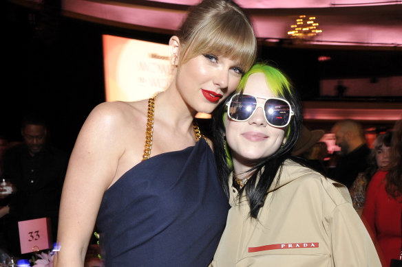 Bad blood? Fans of Taylor Swift and Billie Eilish have been suspecting a feud.