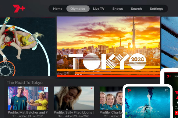 Seven has found a massive audience with its streaming of the Tokyo 2020 Olympic Games on 7plus, but the app is not without its issues.