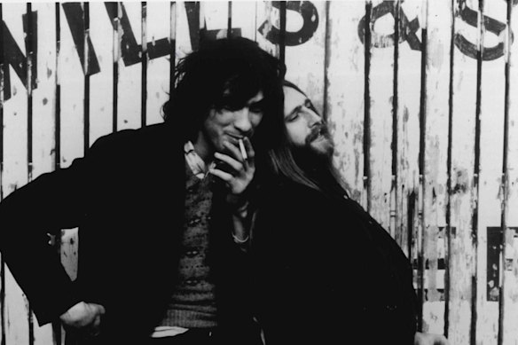 Otway and Wild Willy Barrett in 1978.