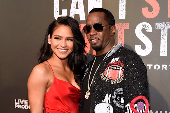 Sean Combs with then-partner Casandra Ventura, better known as Cassie, in 2017.