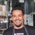 Peasants Paradice’s Zimbabwean-born chef and owner, Dwight Alexander.