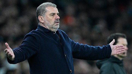 Tottenham coach Ange Postecoglou is not a fan of the new ‘blue card’ in soccer.