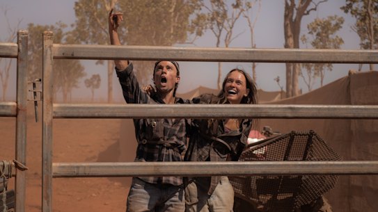 Sam Delich and Kylah Day in Territory. Netflix declined to commission a second series, despite its global success.