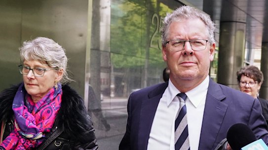 Norman O’Bryan leaves court