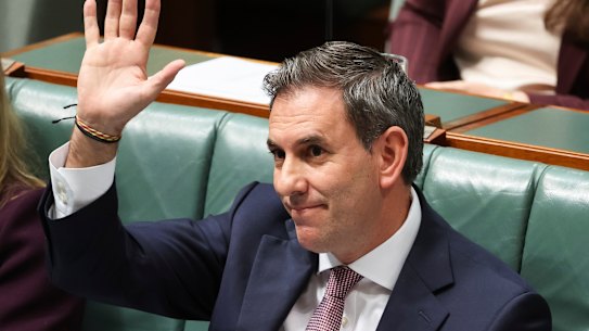 Hands up who’s concerned by the latest inflation figures? Jim Chalmers in Question Time on Wednesday.