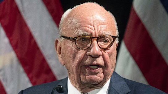 Media mogul Rupert Murdoch.
