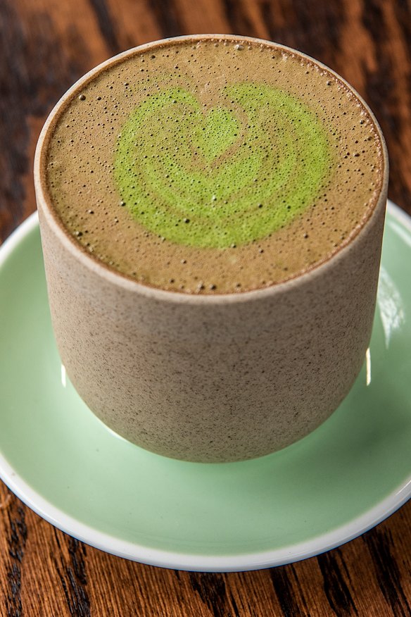 The matcha swamp.