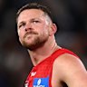 Steven May is facing scrutiny after his clash with Carlton’s Francis Evans on Saturday night.
