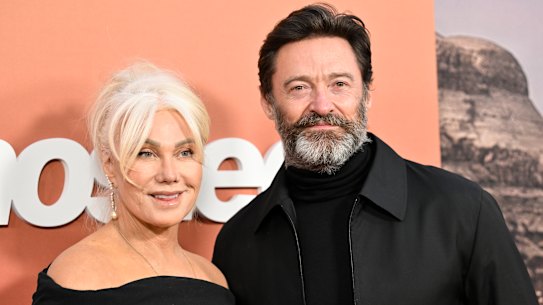 Deborra-Lee Furness and Hugh Jackman in 2023, just months before they announced their split.