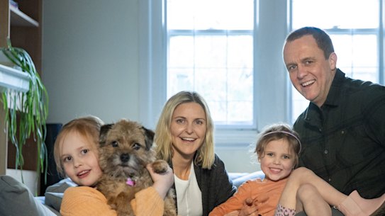 Sara and Adam Nicholls say selling in the current market was nerve-wracking.