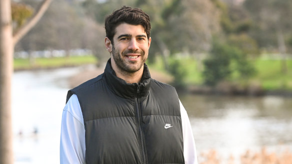 Melbourne star Christian Petracca is on a slow road back from the horrific injuries he sustained in June.