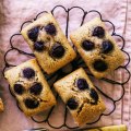 ***EMBARGOED FOR GOOD WEEKEND, JANUARY 19/19 ISSUE***
Helen Goh recipe : Cherry, Lemon and Olive Oil Financier
Photograph by William Meppem (photographer on contract, no restrictions)