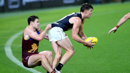 The Blues say they are free of historical debt and will no longer need to be financially assisted by the AFL.