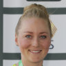 Canberra cyclist Gracie Elvin, left, could chase a couple of stage wins at the women's Tour Down Under.