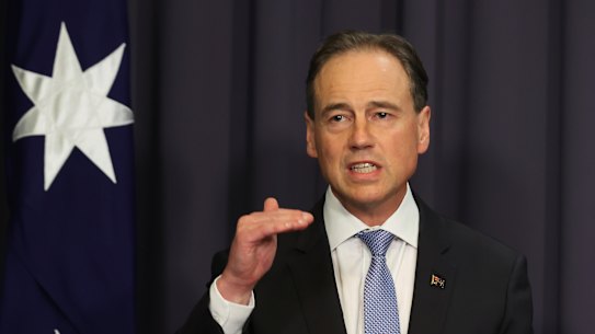Health Minister Greg Hunt expects a booster shot program will begin before the end of the year.