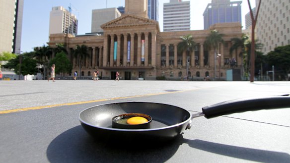 The mercury continues to rise after tops of 31 degrees in Brisbane at the weekend.