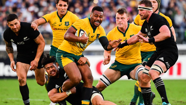 Shake-up: the Wallabies and All Blacks could face off for rugby supremacy at venues like Wembley Stadium under a radical new proposal.