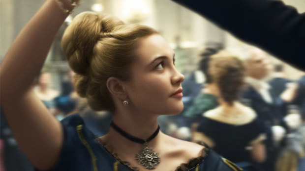 Amy March played by Florence Pugh.