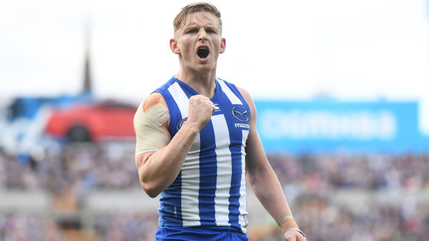 Jack Ziebell is desperate to return to big finals games with North Melbourne. 