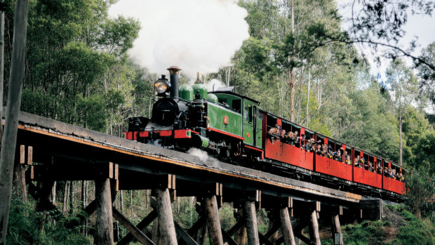 Puffing Billy is one of Victoria's most popular tourist attractions.