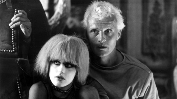 Hauer, with Darryl Hannah, in 1982's Blade Runner.