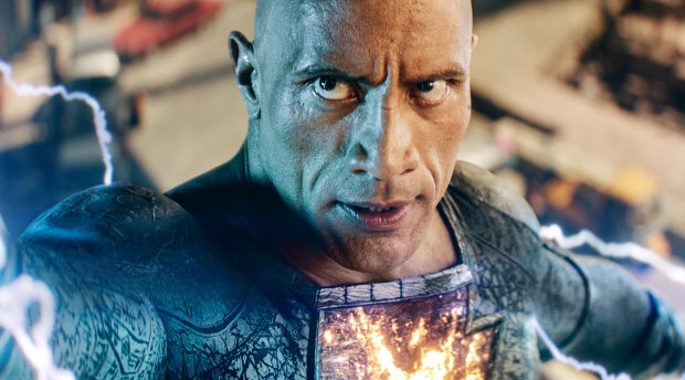 A strong result around the world: Dwayne Johnson in Black Adam.