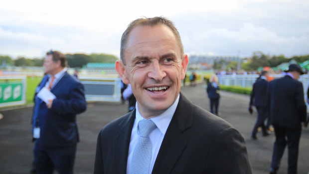 Chris Waller is excited by the challenge of The Everest and happy  to see   Aidan O'Brien with a runner.